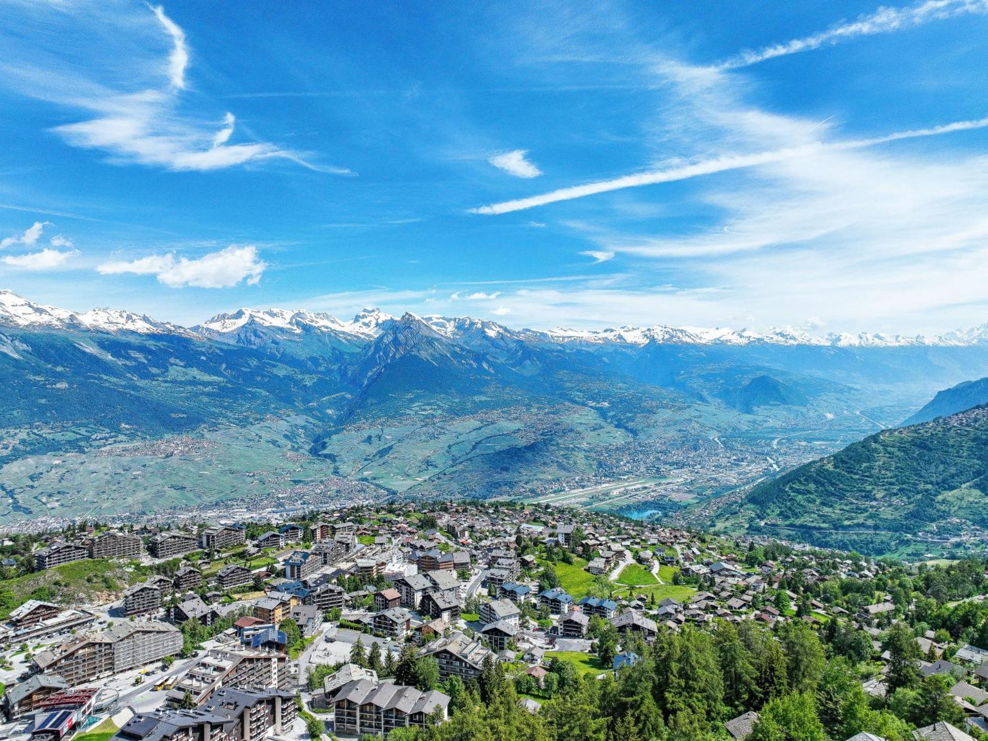 Chalet Les Penguins Nendaz Bagian luar foto