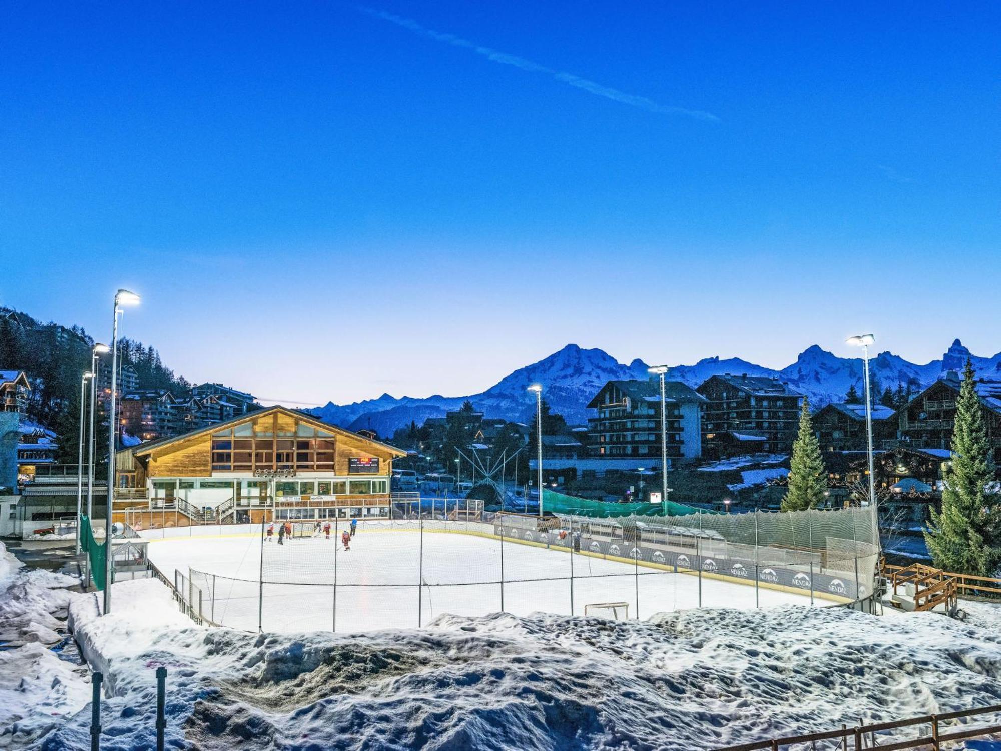 Chalet Les Penguins Nendaz Bagian luar foto